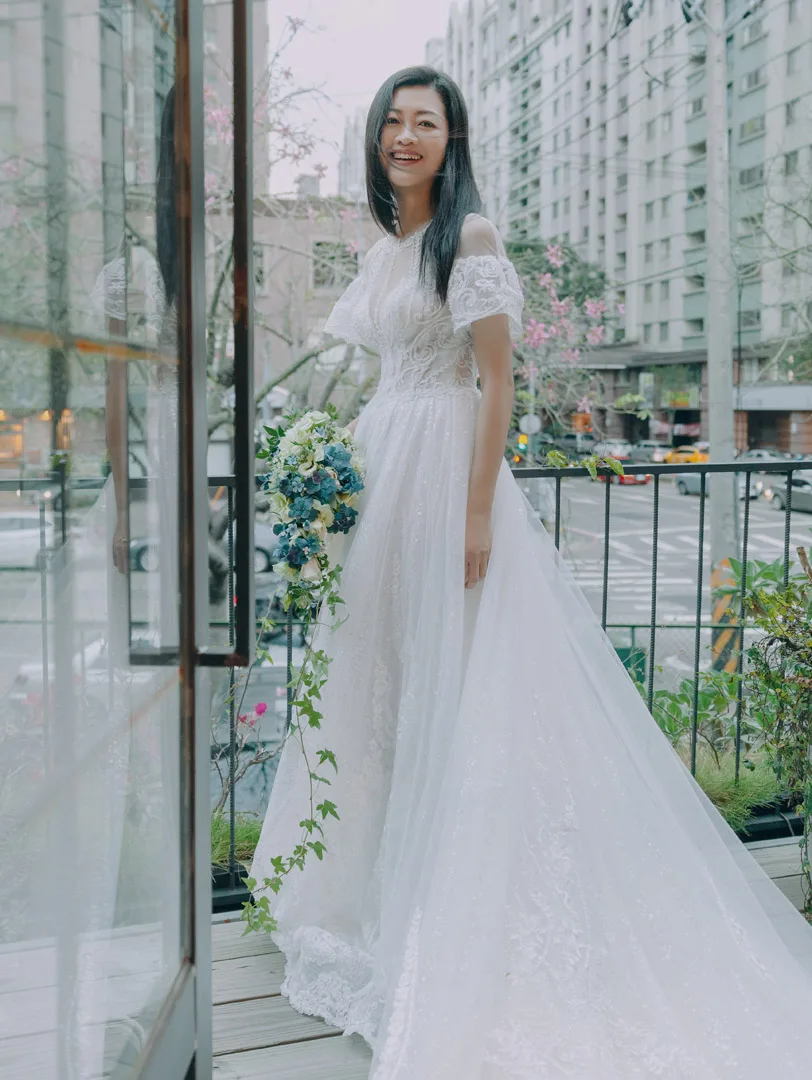 八田伴伴 X Nihana - 水滴捧花