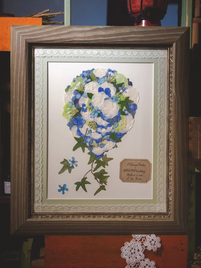 八田伴伴 X Nihana - 水滴捧花