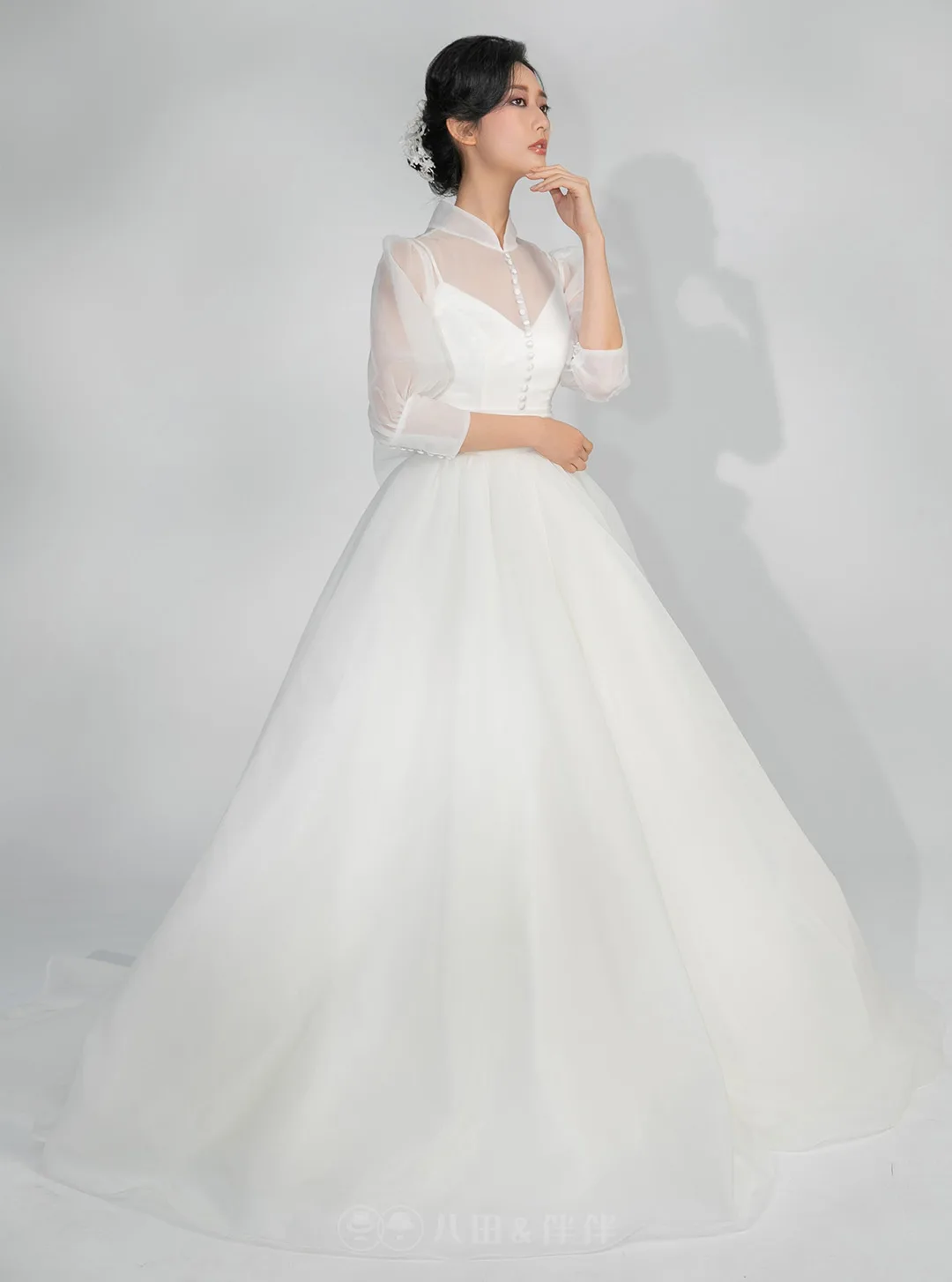 台中婚紗推薦,台中自助婚紗,美式婚紗,簡約自然輕婚紗,台中單租禮服 | 八田伴伴手作禮服婚物所 - 婚紗禮服工作室