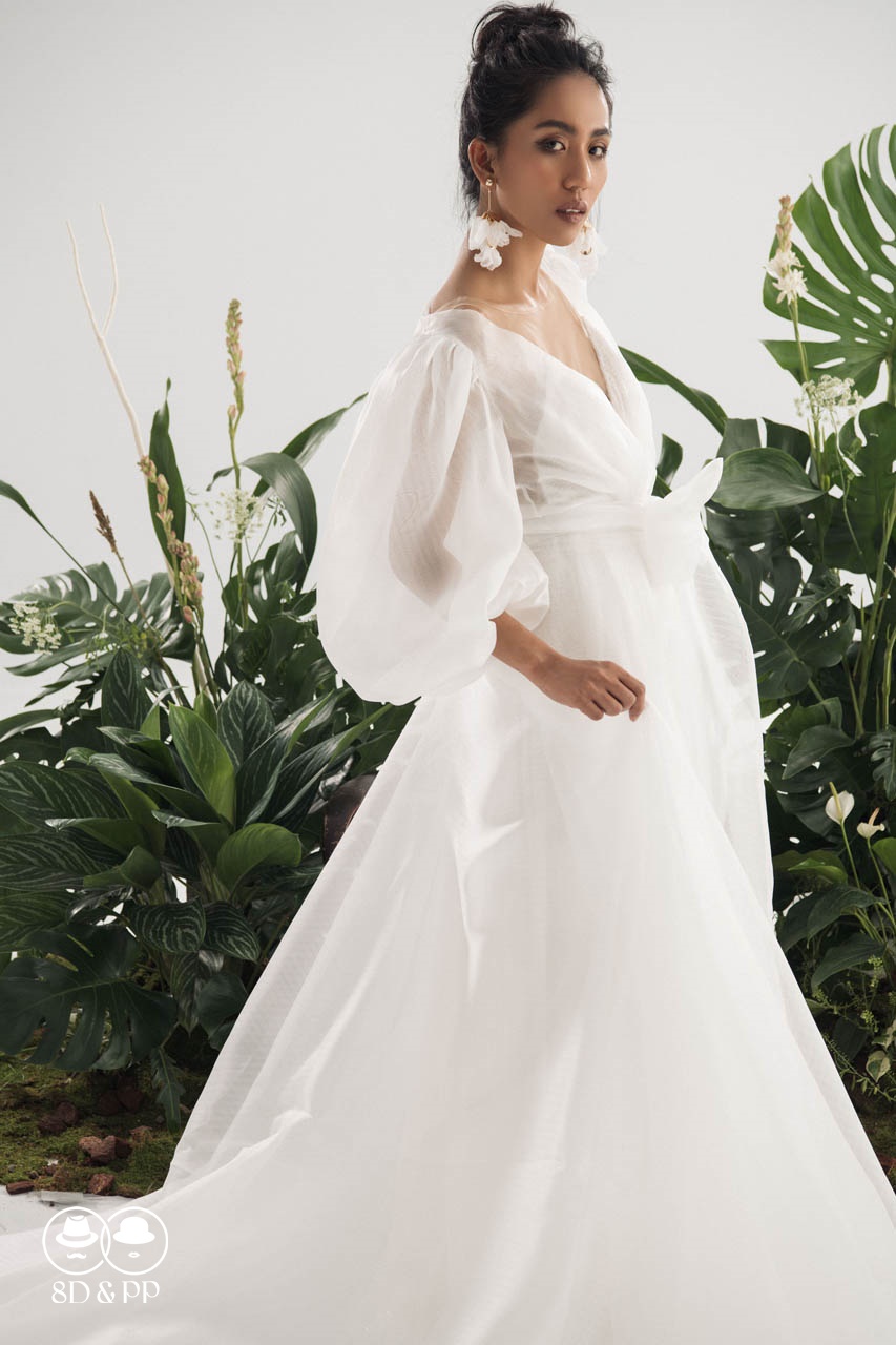 線上禮服 | Pollardi Collection | 西班牙手工婚紗 | A-V072