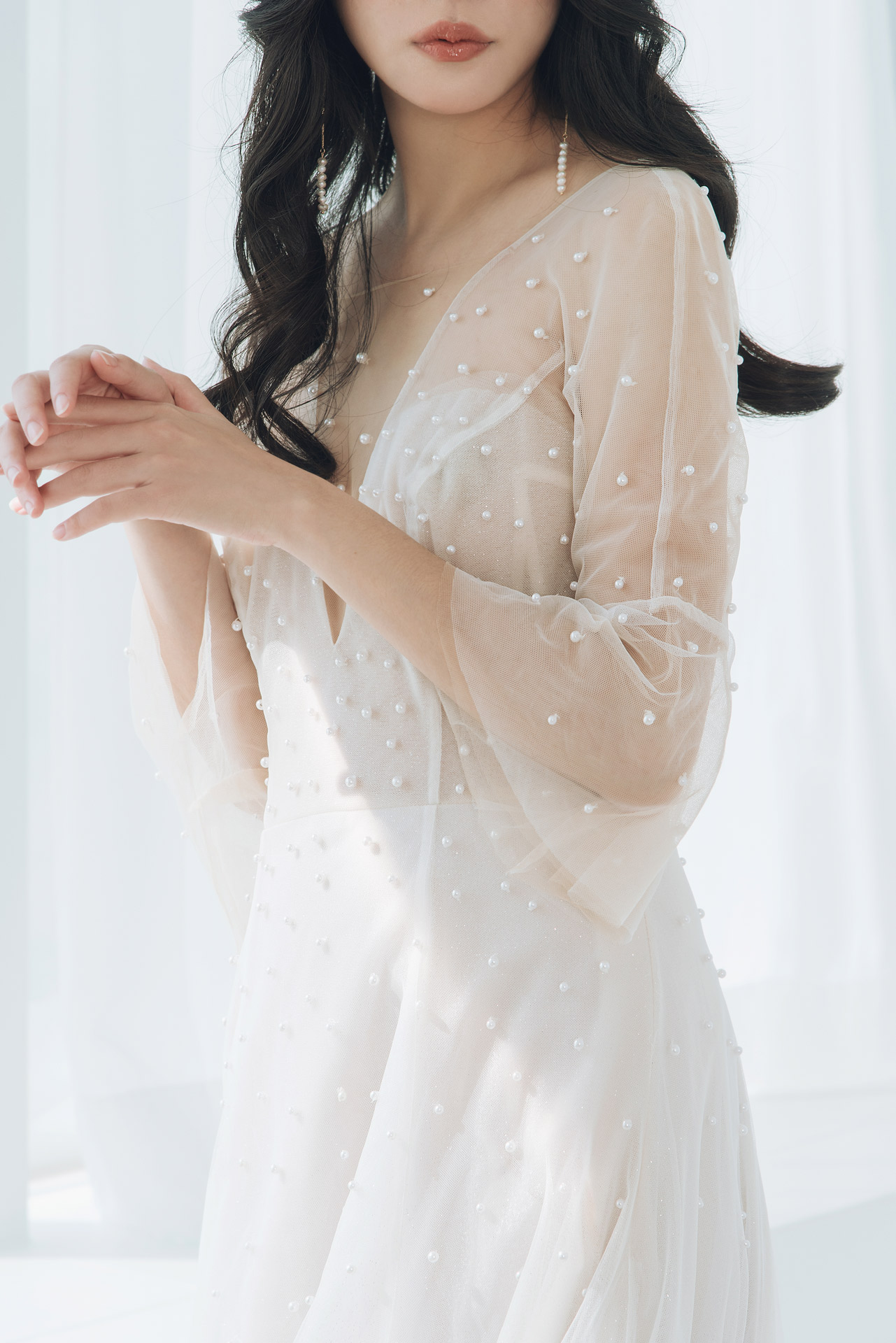 線上禮服 | Bride Collection | A-W050 | 攝影：田富生 Photography | 八田伴伴 手作禮服婚物所 - 台中婚紗工作室/單租禮服/自助婚紗攝影