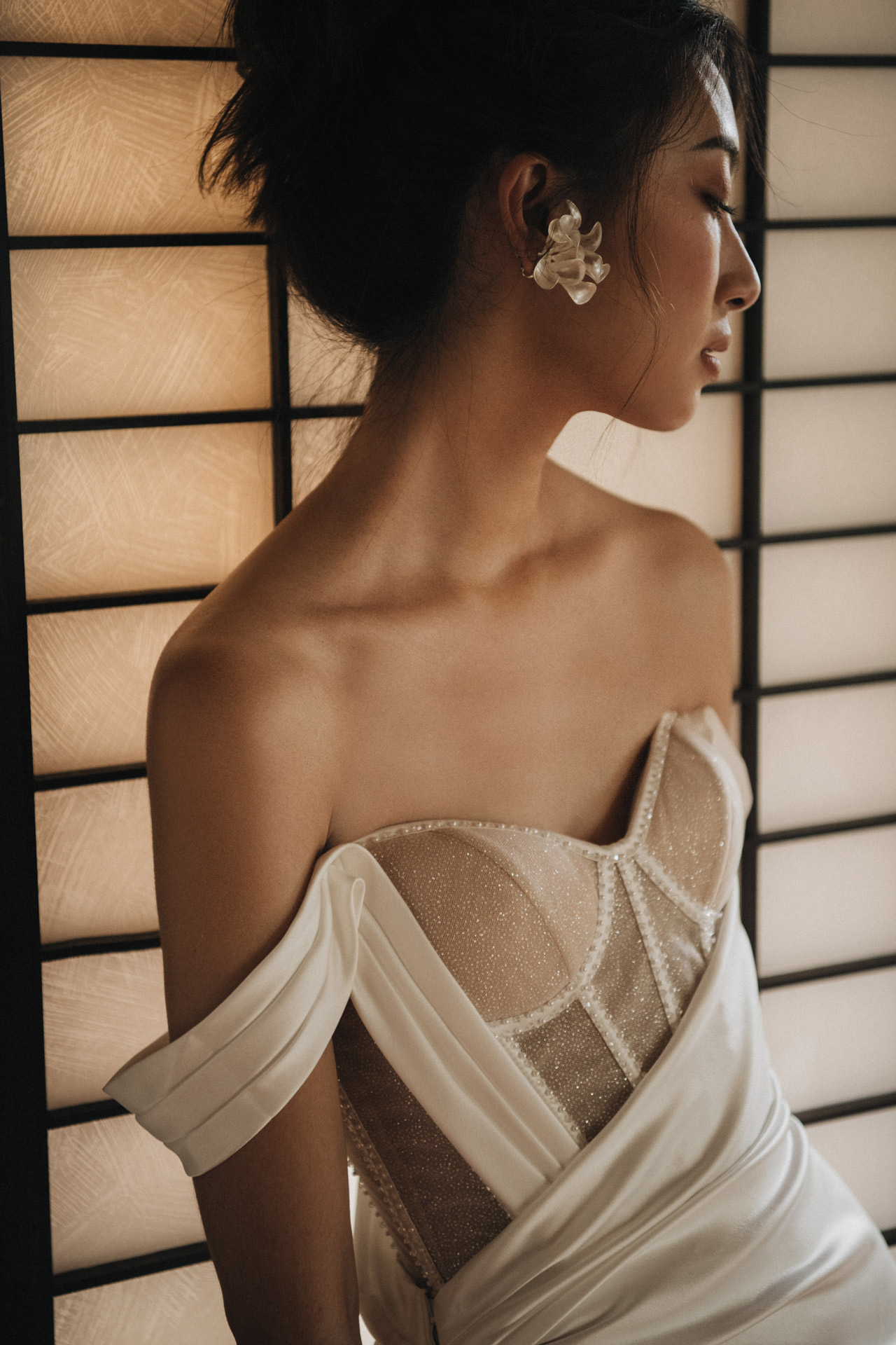線上禮服 | Pollardi Collection | 西班牙手工婚紗 | A-V096 | 攝影：蘇大柏
