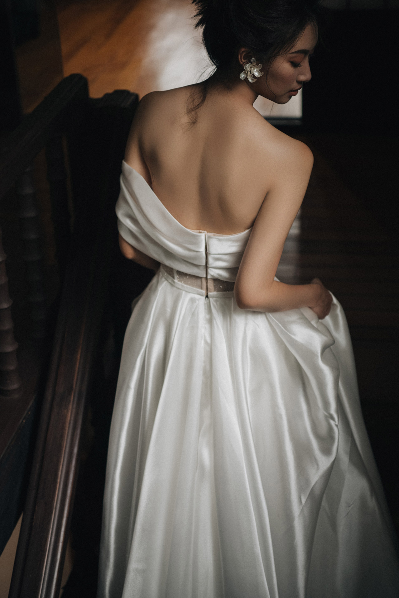 線上禮服 | Pollardi Collection | 西班牙手工婚紗 | A-V097 | 攝影：蘇大柏