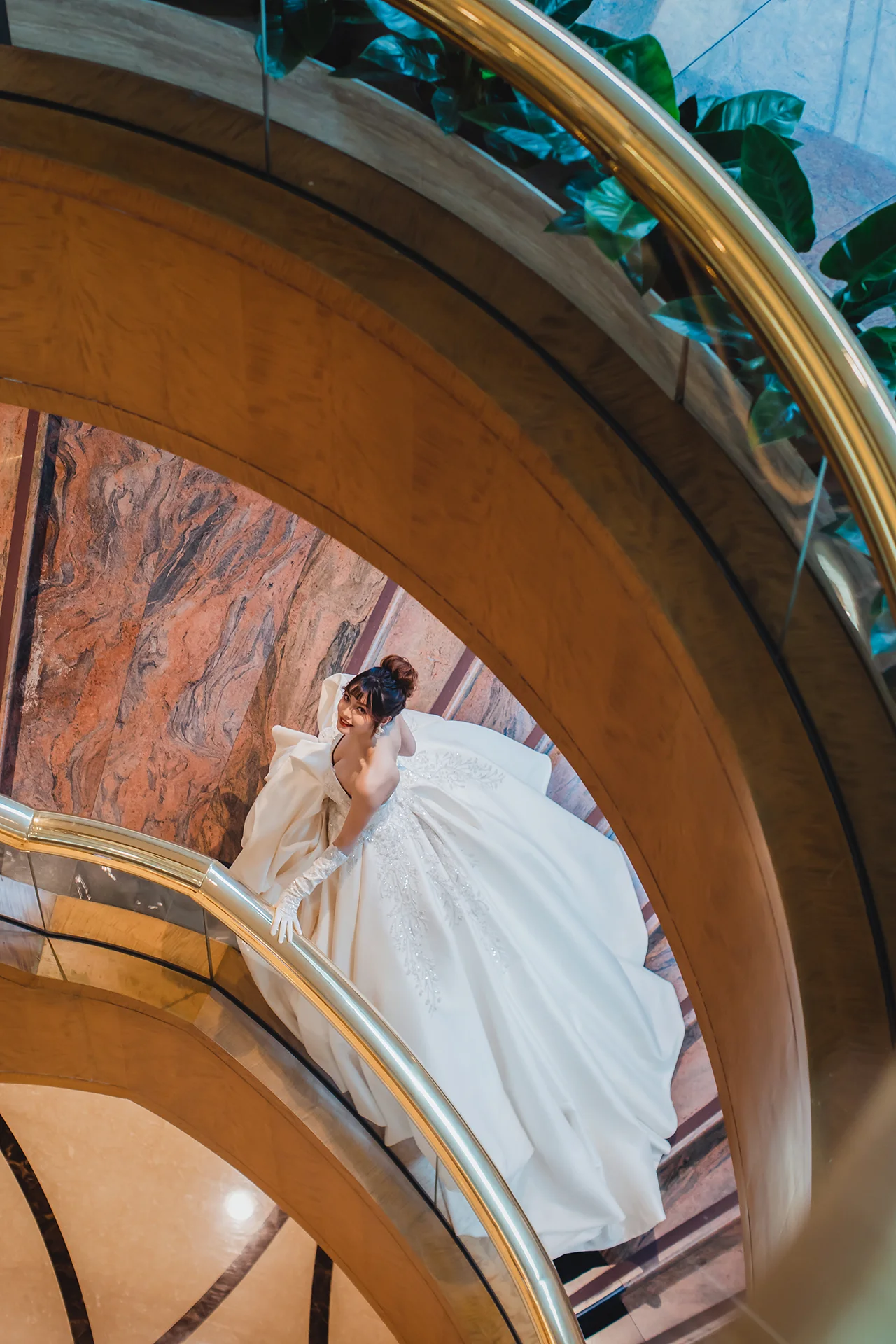 高級訂製款婚紗 | 厚緞立體珠繡宮廷蓬裙 | 禮服租借 | 量身訂製 | 台中婚紗 | 八田伴伴 手作禮服婚物所