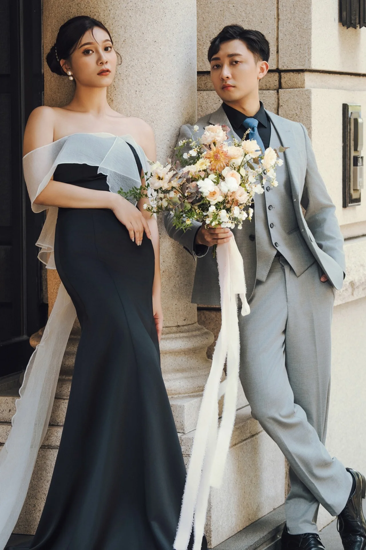 新人婚紗實穿拍攝 | 台中禮服租借 | 量身訂製婚紗 | 八田伴伴 手作禮服婚物所 新人婚紗實穿拍攝 | Mr.thanks 影像工作室 | 台中婚紗