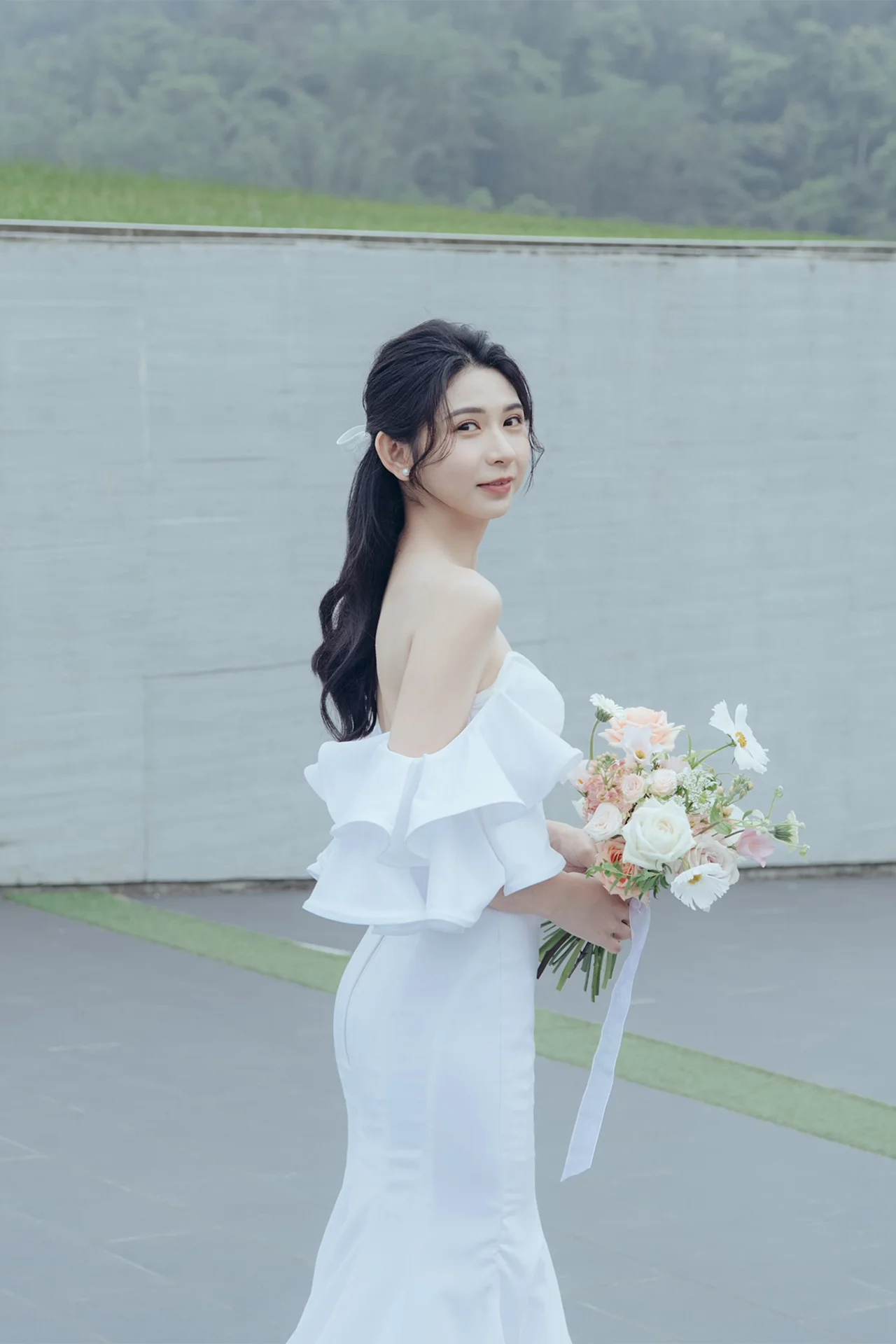 新人婚紗實穿拍攝 | 台中禮服租借 | 量身訂製婚紗 | 八田伴伴 手作禮服婚物所 新人婚紗實穿拍攝 | 蕭以姍 MOEI | 台中婚紗