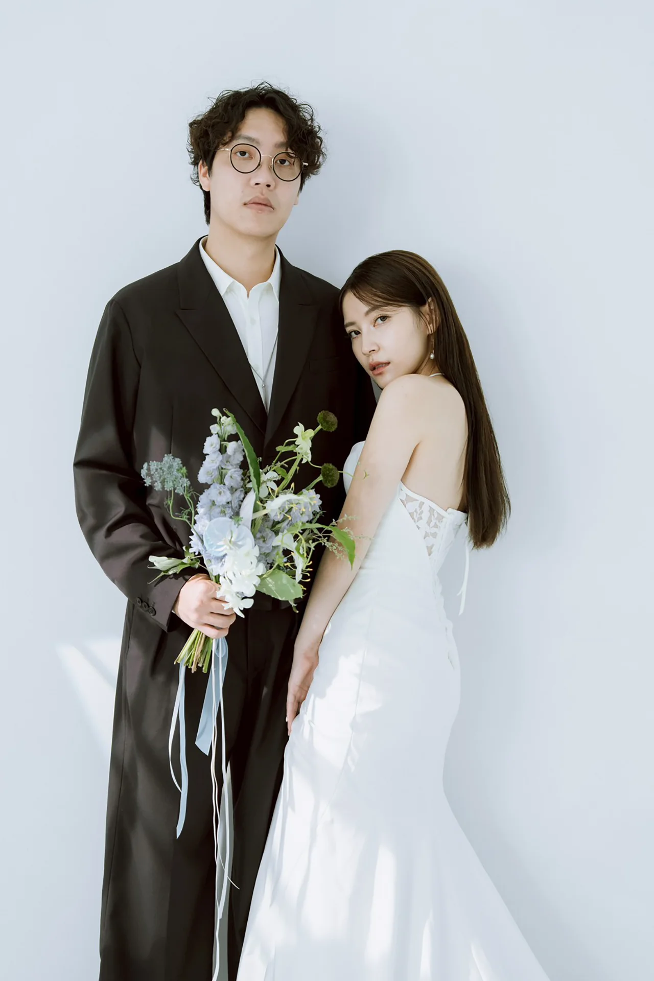 華安婚紗作品集《溫度的肖像》新人棚內照