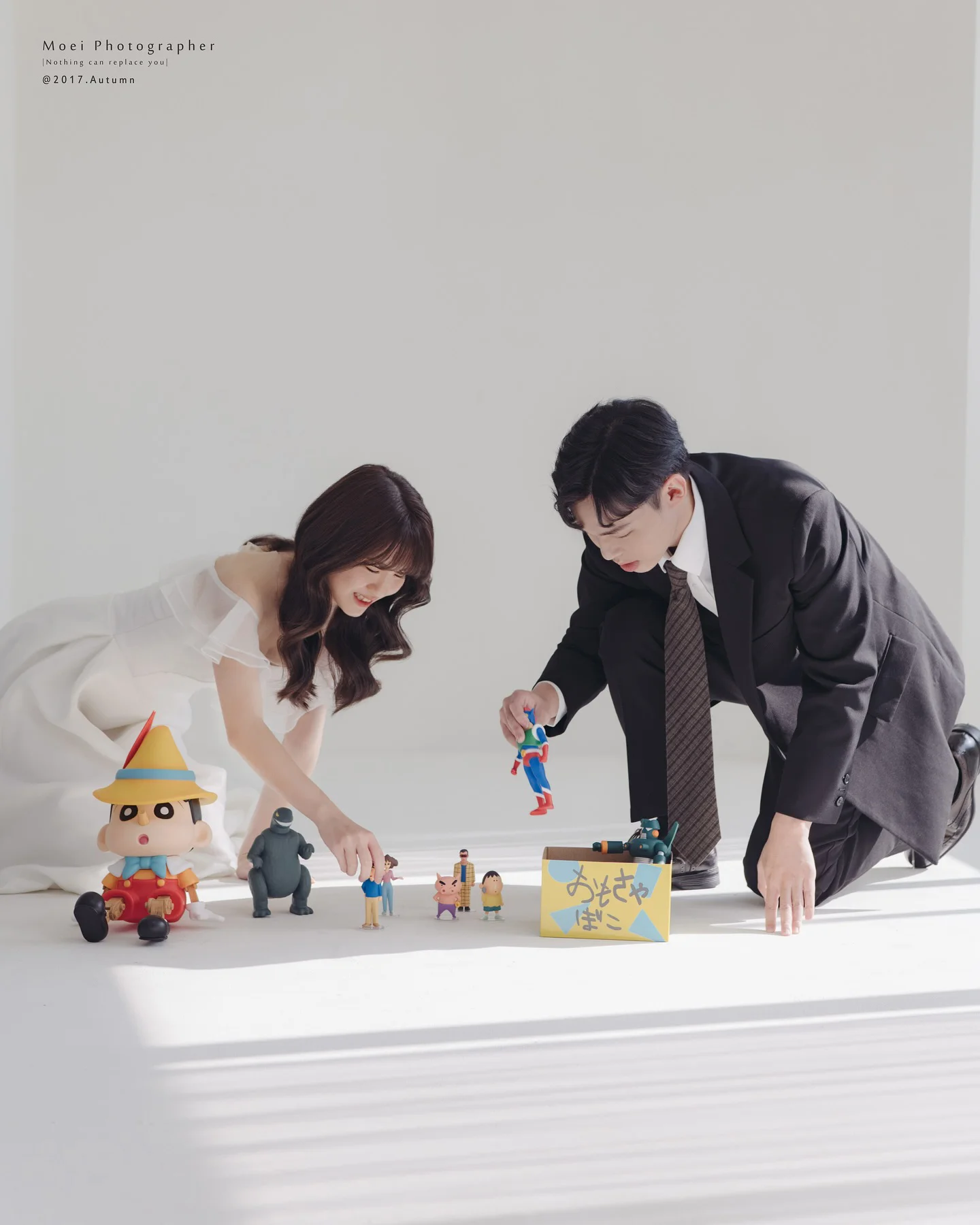 簡單快樂，剛剛好 | 婚紗攝影 | 蕭以姍 Moei Photography | 台中攝影工作室 | 八田伴伴 手作禮服婚物所