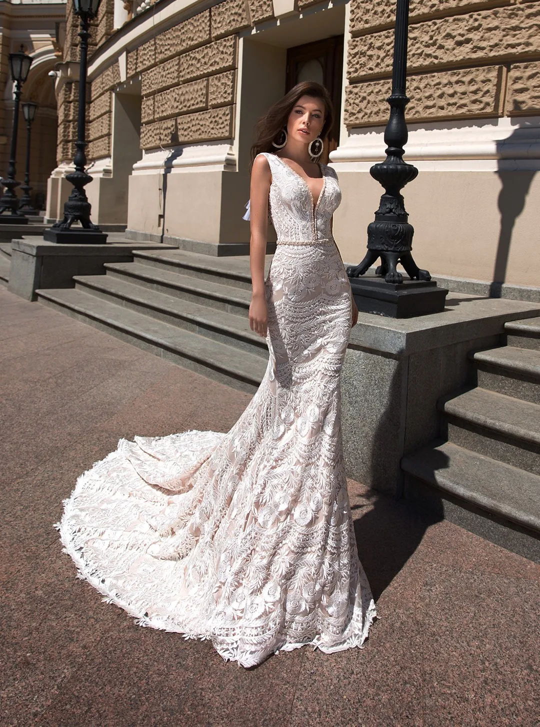 西班牙禮服 Pollardi | 輕奢婚紗禮服 | 手工訂製款 | 國際品牌 | 新款輕婚紗 | 美式婚紗 | 簡約魚尾婚紗 | 台中婚紗攝影 | 訂製禮服 | 八田伴伴 手作禮服婚物所